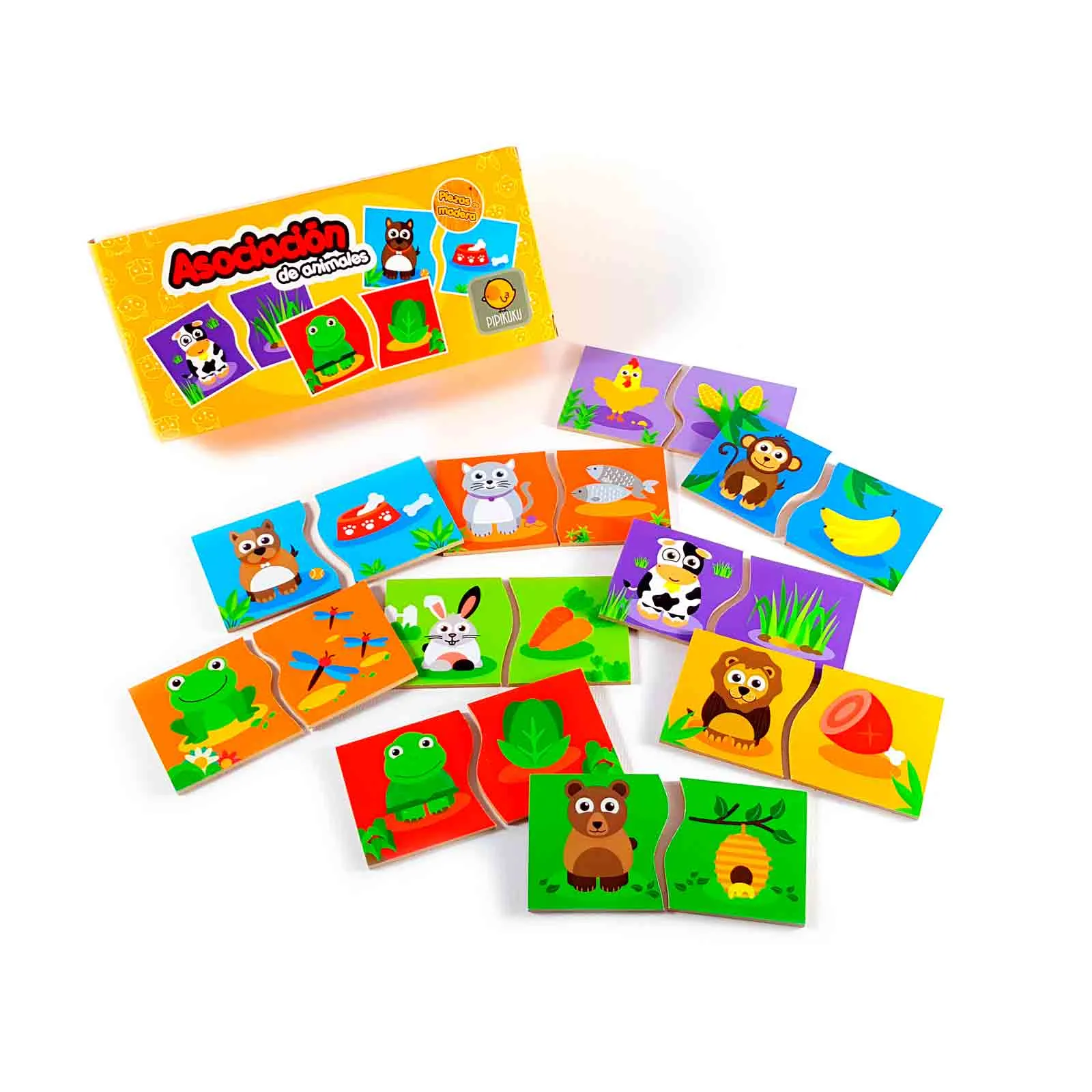 fichas de asociación de animales