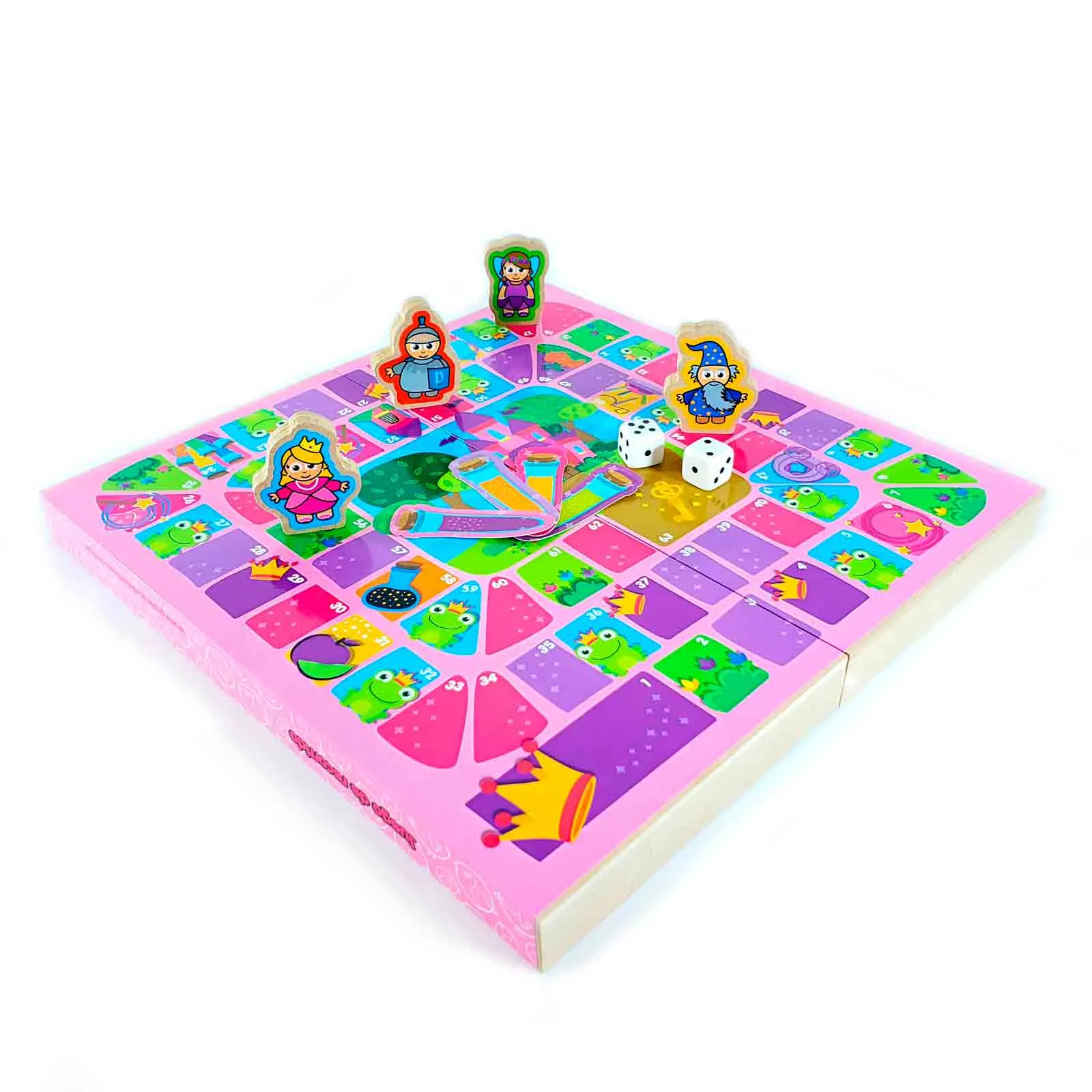 tablero juego tesoro encantado de princesas