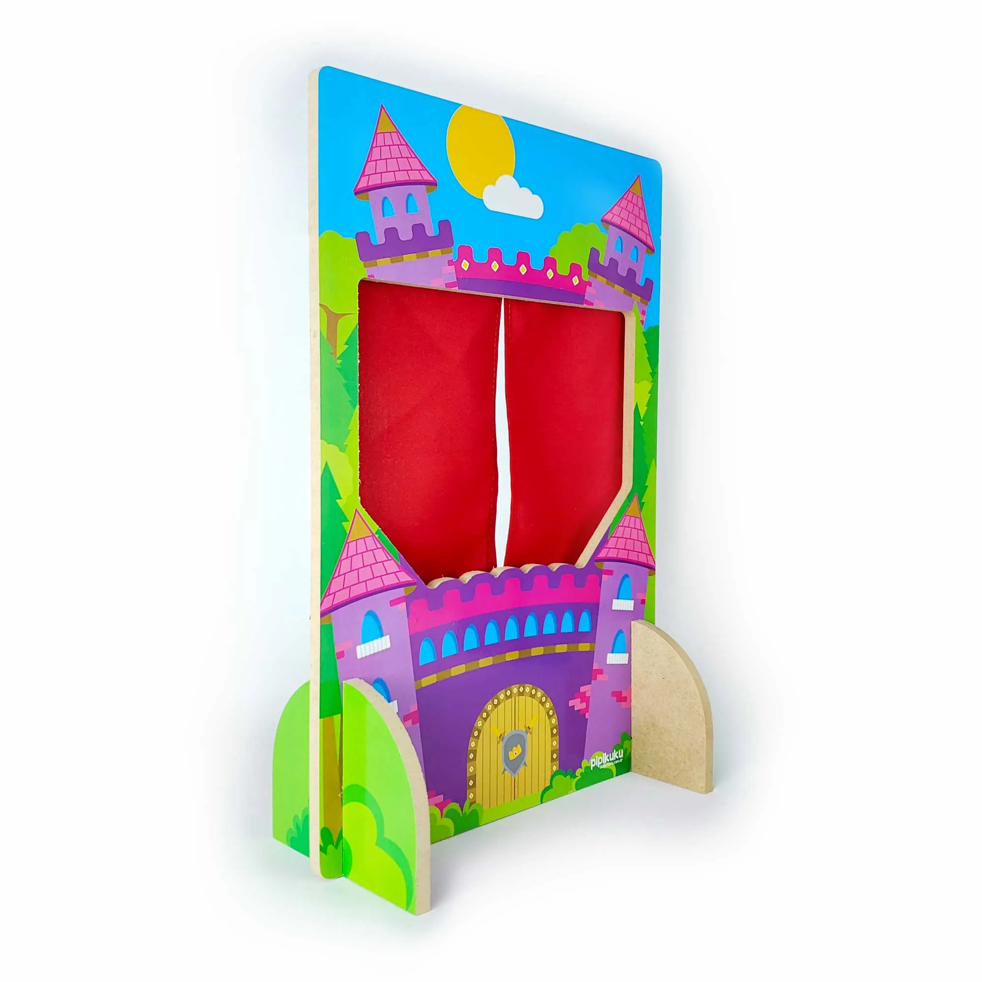 teatro de titeres de dedo castillo