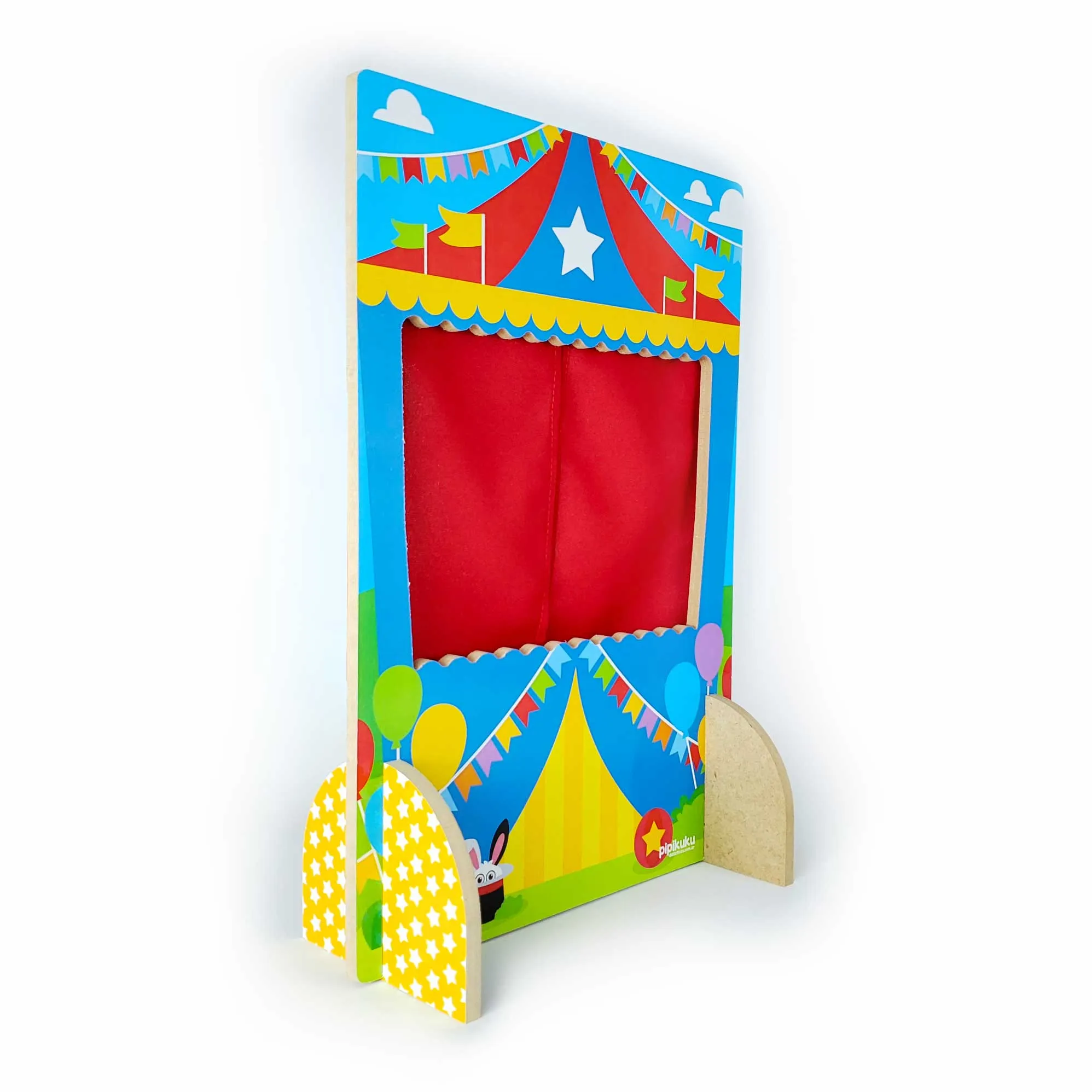 teatro de titeres de dedo circo