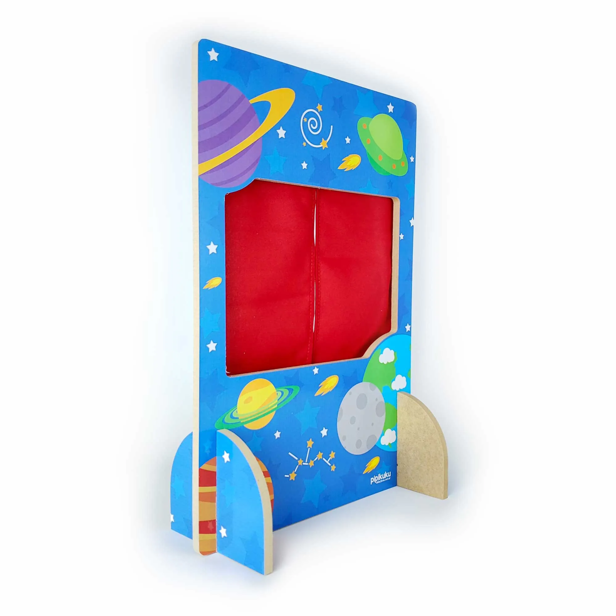 teatro de titeres de dedo espacio